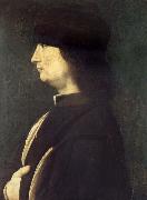 BOLTRAFFIO, Giovanni Antonio Portrait of a Gentleman oil